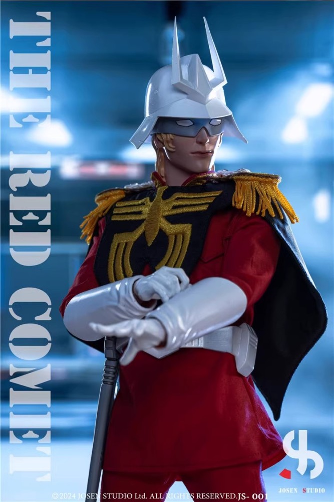 In Stock JOSEN STUDIO JS001 1/6 Red Comet Collectible Action Figure Model Toy