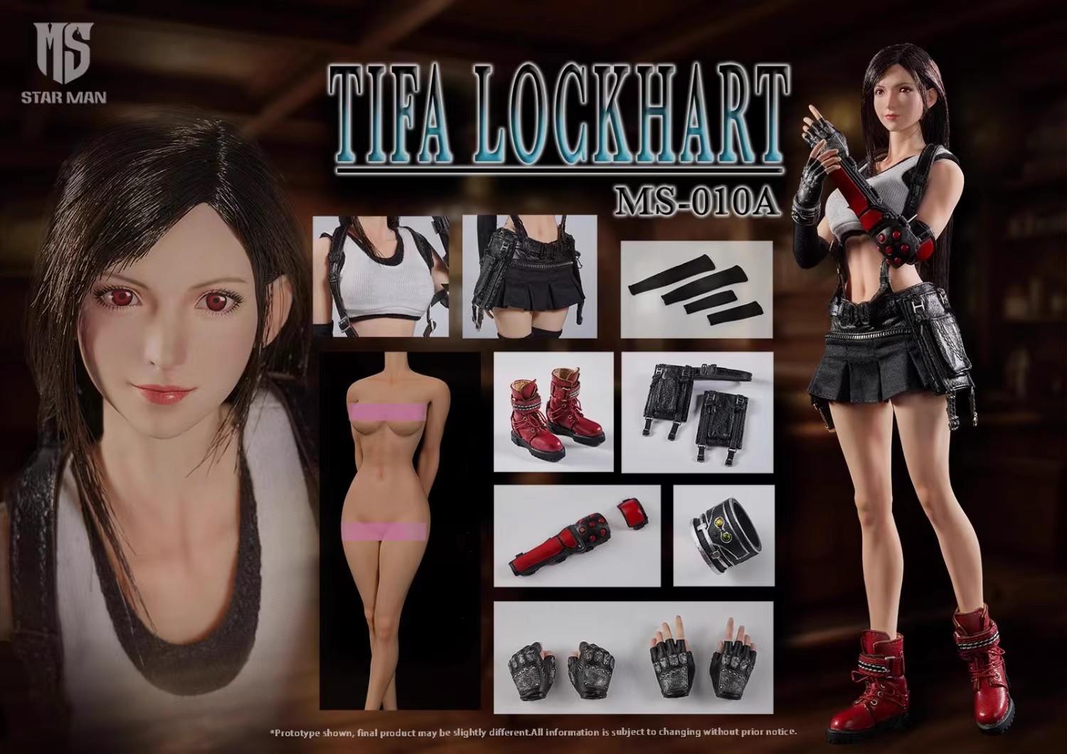 Pre-order] STAR MAN MS-010 1/6 Fantasy Goddess Tifa Lockhart