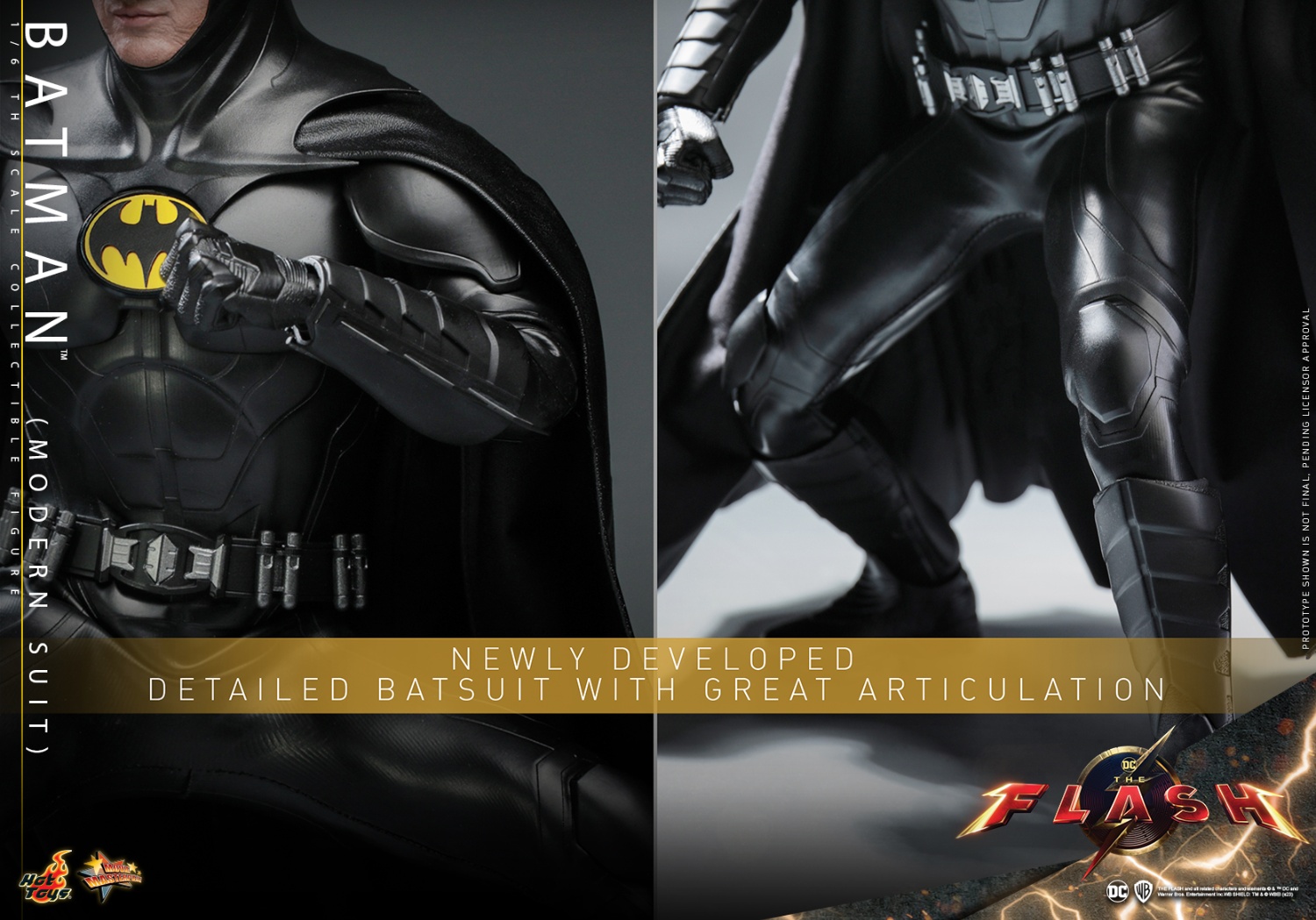 In Stock Hot Toys MMS712 The Flash Batman (Modern Suit) 1/6 Action