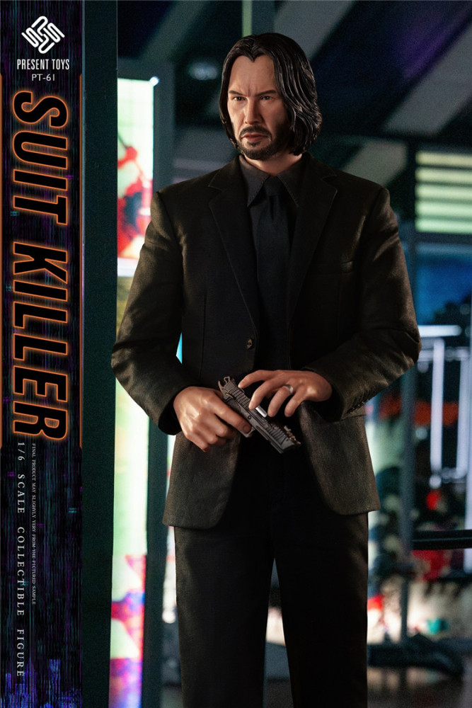 In Stock PRESENT TOYS PT-sp61 1/6 John Wick Collectibles 12" Male Action Figure