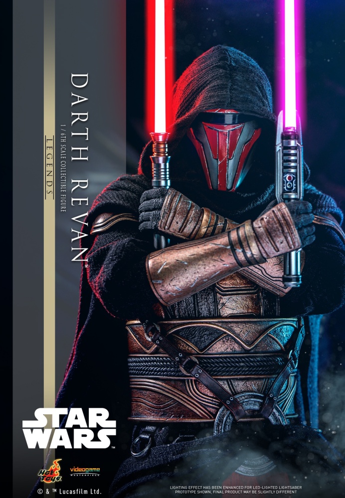 In Stock Hot Toys 1/6 VGM62 Star Wars Legends Darth Revan 1/6 Scale 12" Figure