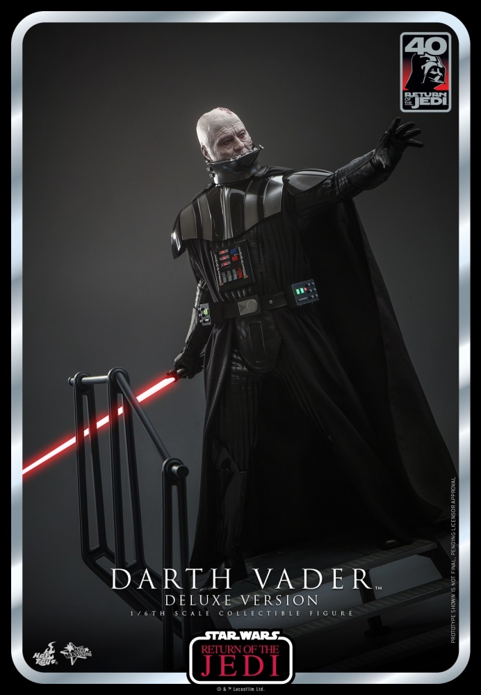 In Stock Hot Toys MMS700 Star Wars VI: Return of the Jedi 1/6 Darth Vader DELUXE Version