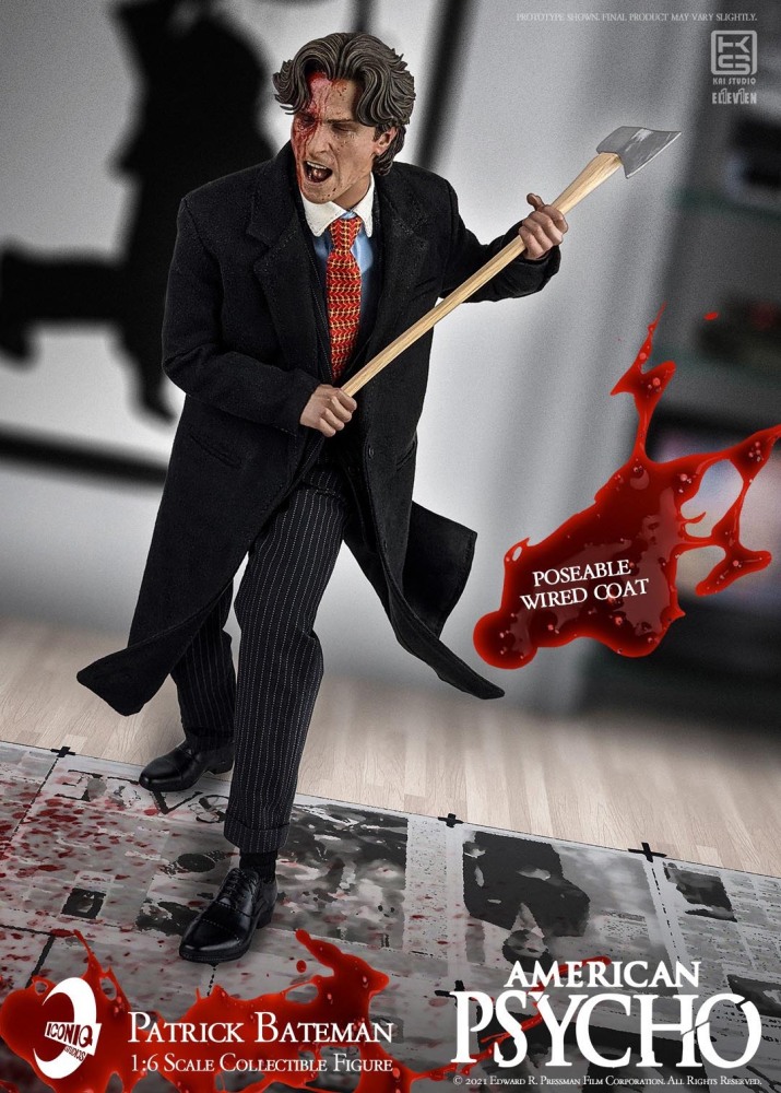 INSTOCK!  Iconiq Studio American Psycho - 1/6 Scale Patrick Bateman Collectible Figure - IQSS-01