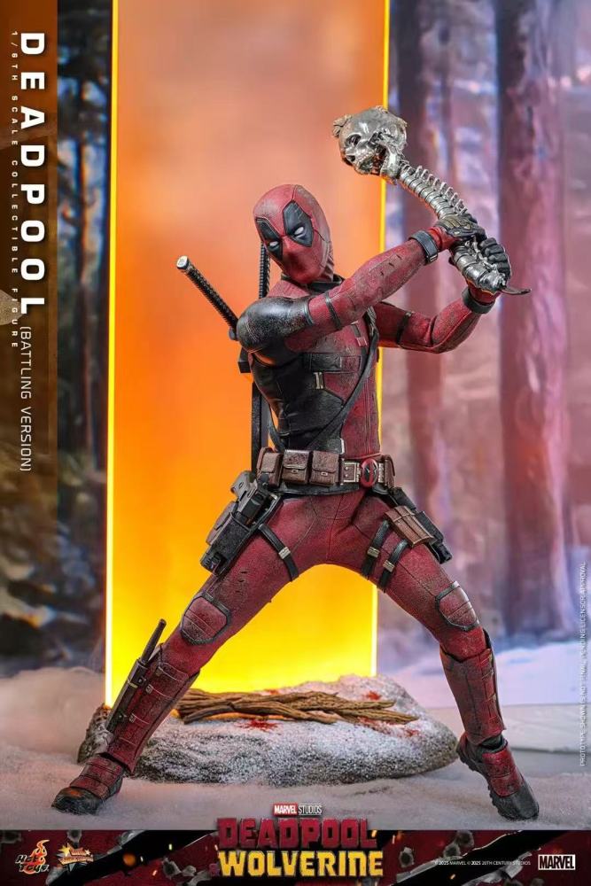 In Stock  🔥Hot Toys 1/6 Deadpool and Wolverine (Combat Edition) scale Collection action figures