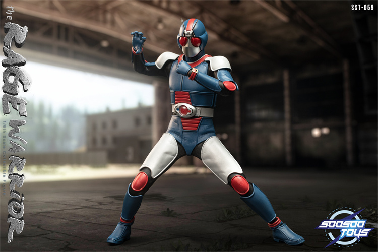 In Stock Soosootoys SST-059 1/6 Masked Rider Black RX Action Figure Model Toy