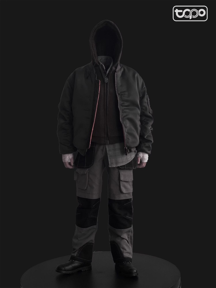 In Stock  TOPO STUDIO TP019 1/6 Motorcycle Clothing with body（not include head carving ）