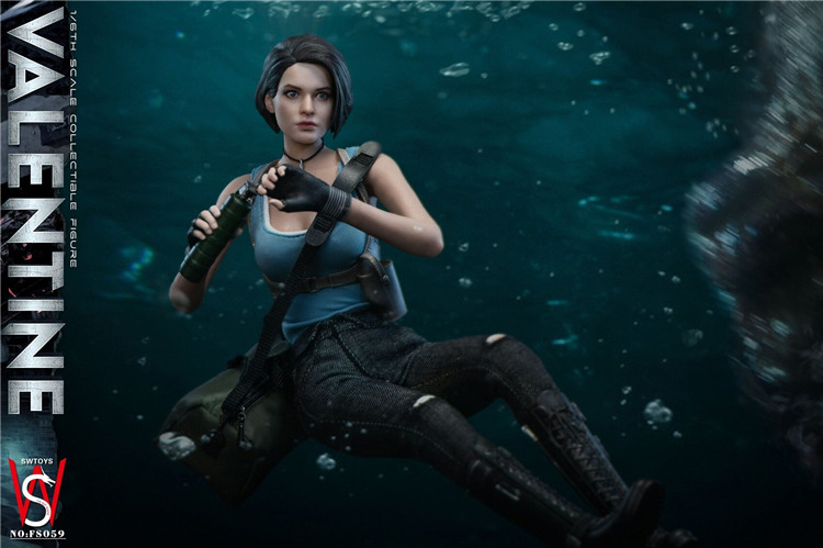 In Stock SWTOYS FS059 1/6 Zombie Killer Valentine Female Action