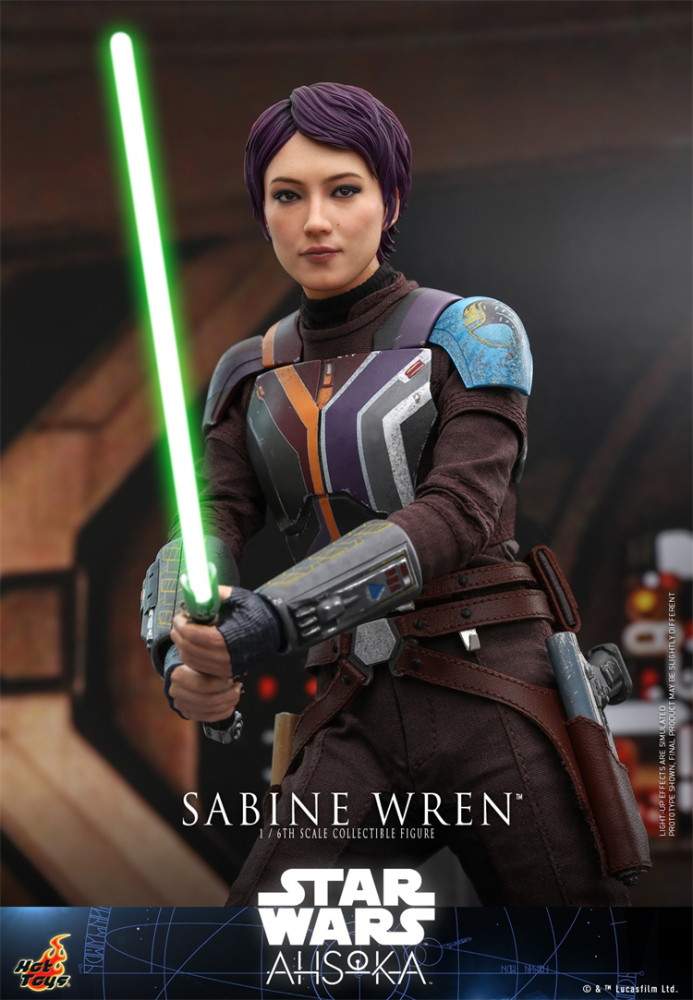 In Stock Hot Toys TMS111 Star Wars Ahsoka Sabine Wren 1/6 Scale Collectible Figure
