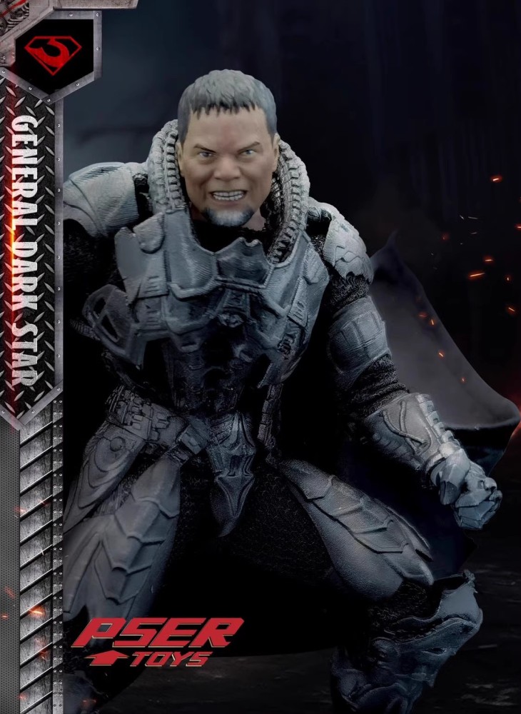 In stock New Psertoys 1/12 Zod The General 6" Collectible Action Figure