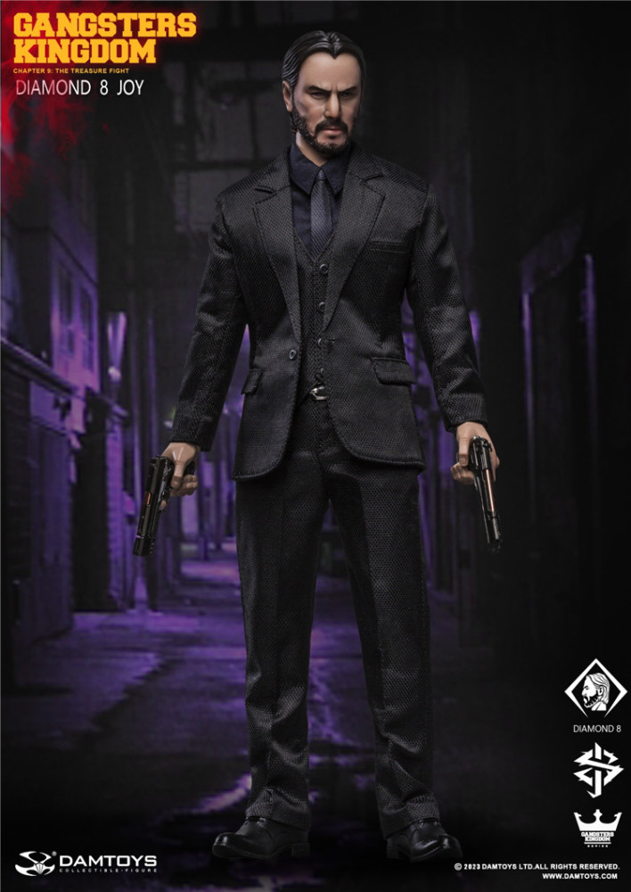In Stock New DAMTOYS GK028A 1/6 Gangsters Kingdom DIAMOND 8 JOY Action Figure