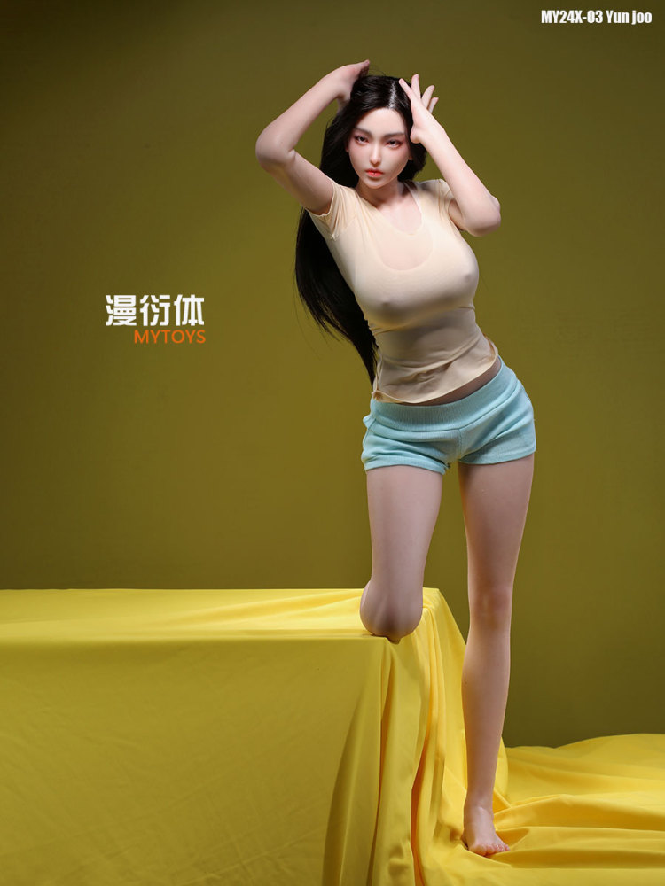 In Stock  MYTOYS 70cm Girl Yun Joo Action Figure Model MY24X-03