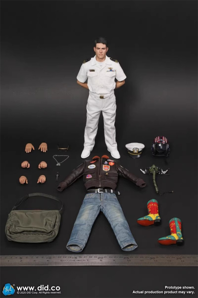 In Stock DID MA80181 1/6 US Navy Naval Aviator Lieutenant Pete Action Figure