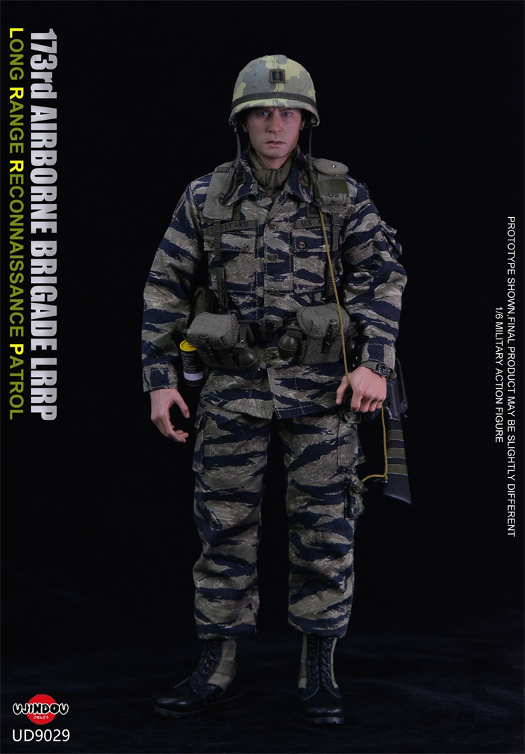 ミリタリー 1/6 LRRP 1:6 Ujindou Vietnam 173rd Airborne LRRP M16 Rifle w/ Sling