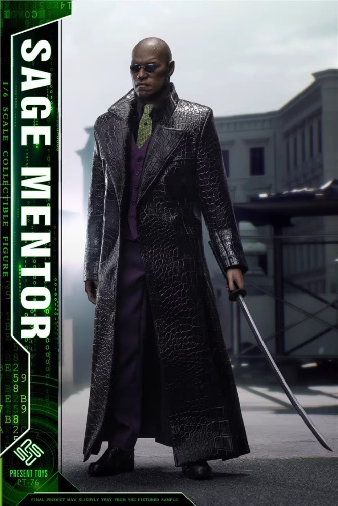 Pre-order PRESENT TOYS PT-sp76 1/6 Sage Mentor Morpheus Male Action Figure Model