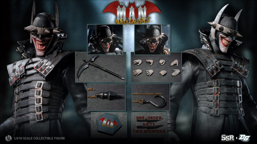 Pre-Sale SSR TOYS SSC-015 1/6 The Laughing Man Laughing Bat