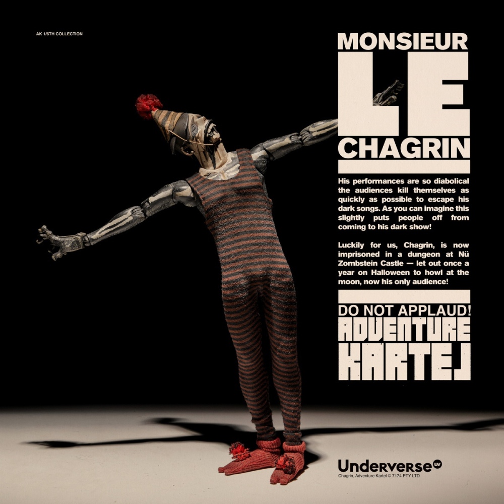 In Stock Underverse 1/6 Adventure Cartel series Mr. Chaglin UV202412