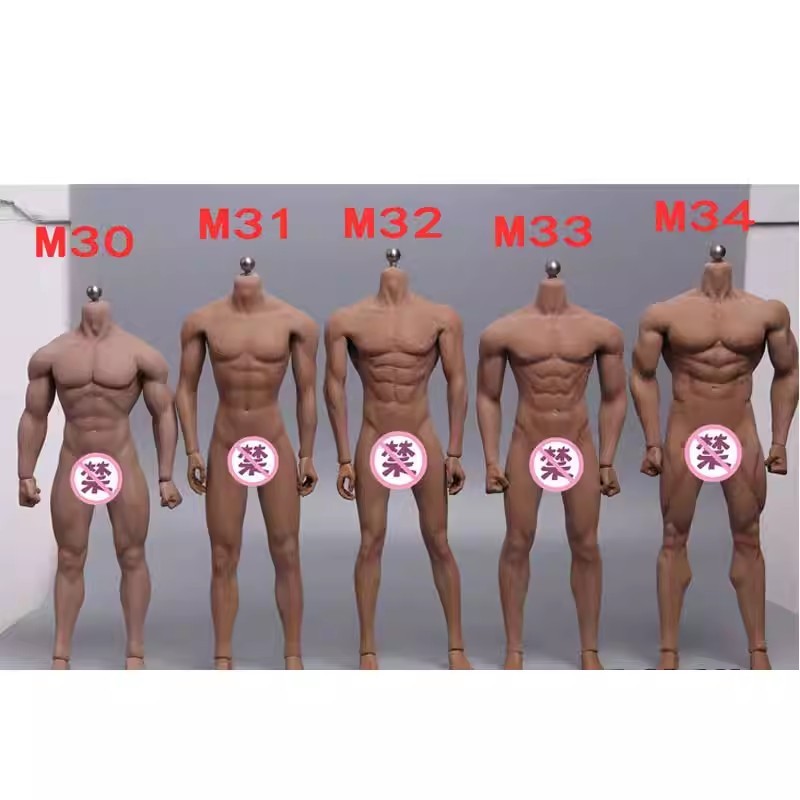In Stock 1/6 PHICEN TBLeague Steel Skeleton MALE SEAMLESS Body  M34 Figure