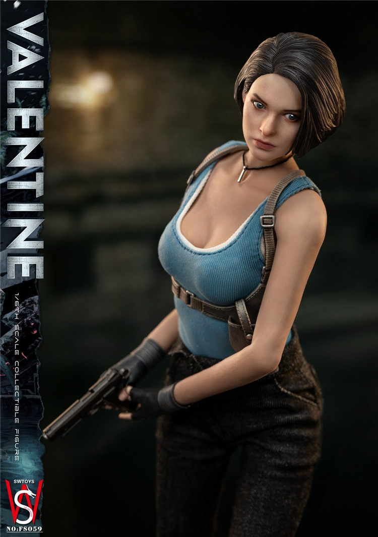 In Stock SWTOYS FS059 1/6 Zombie Killer Valentine Female Action