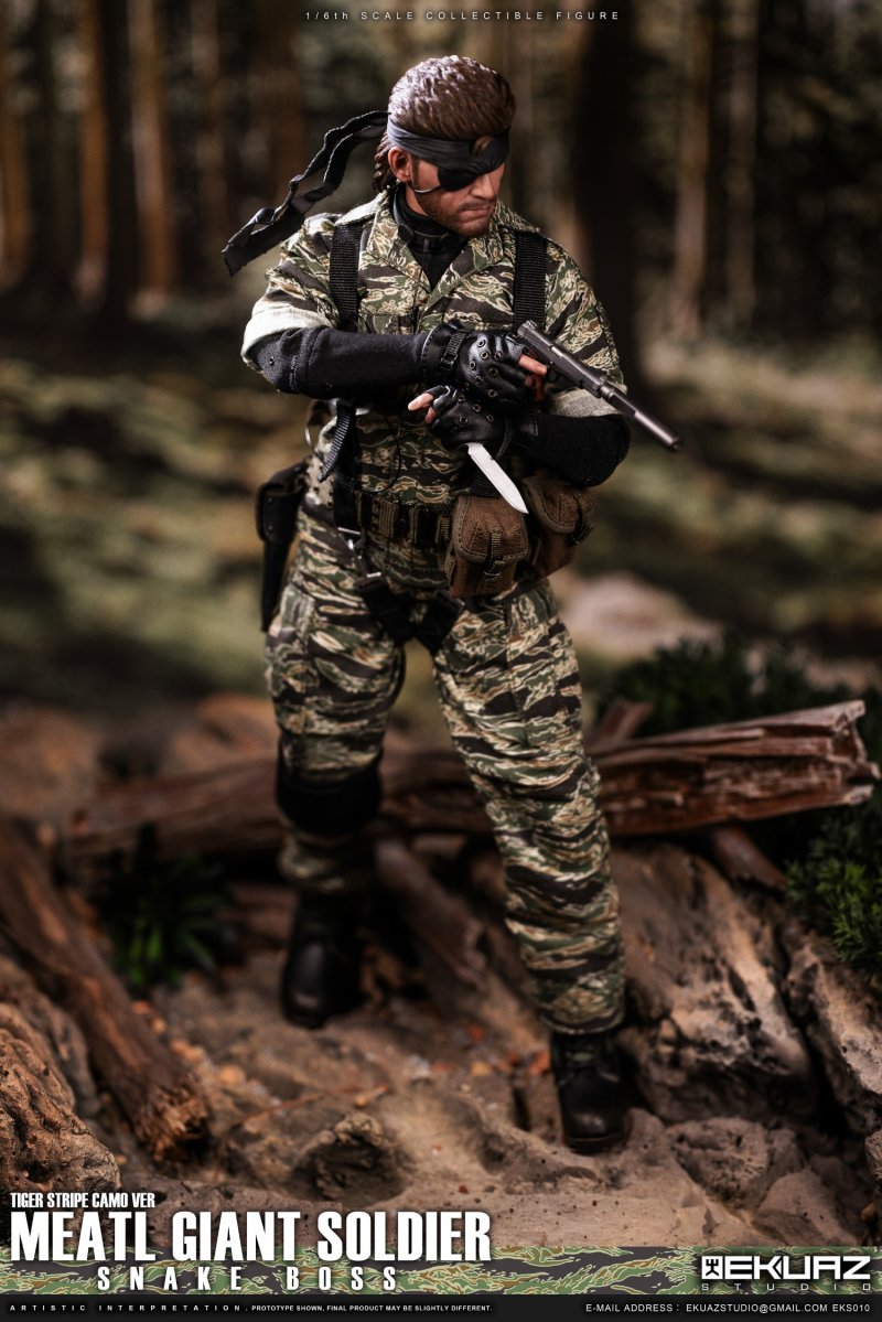 Pre-order EKUAZ STUDIO EKS010/011 1/6 Metal Gear Solid Snake