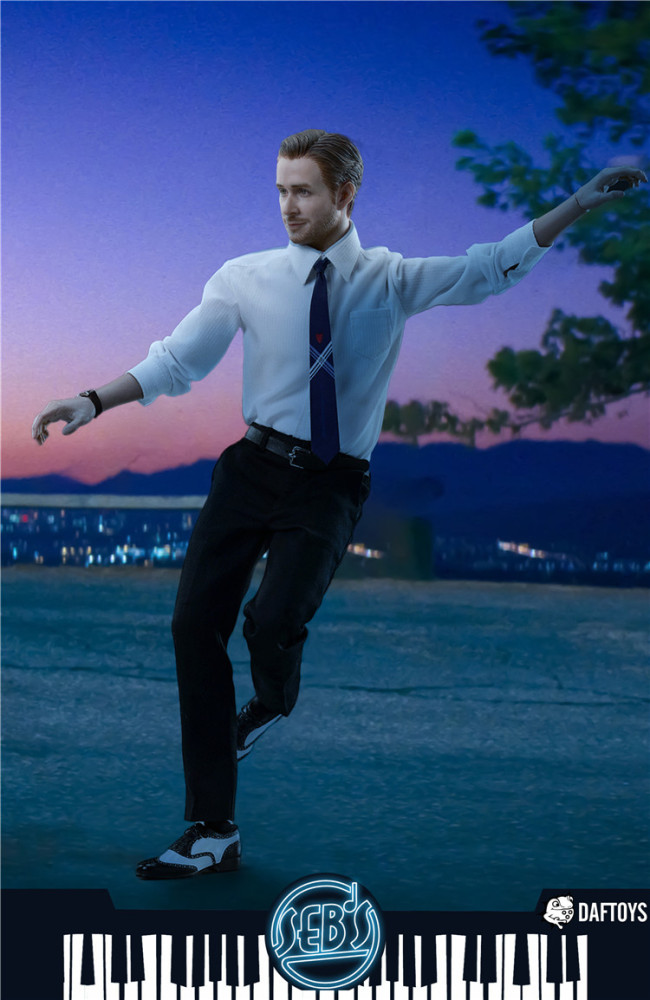 In Stock DAFTOYS 1/6 F021 La La Land Ryan Gosling Standard Ver Action Figure