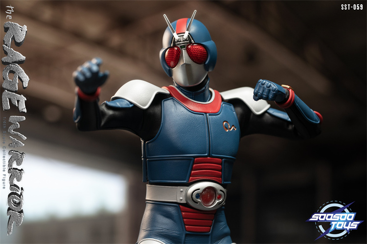 In Stock Soosootoys SST-059 1/6 Masked Rider Black RX Action Figure Model Toy