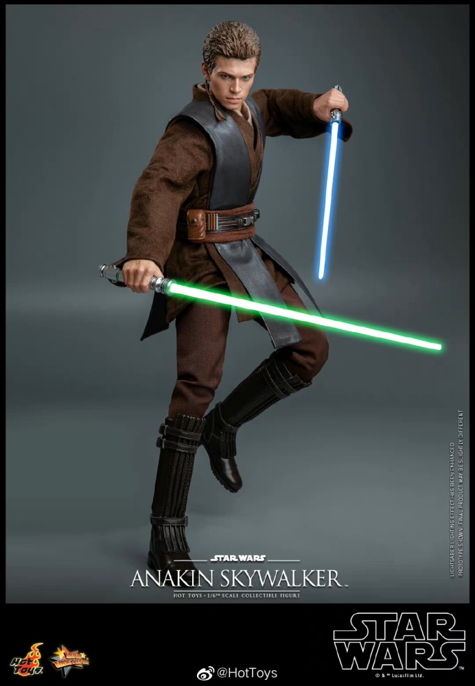 In Stock HotToys HT 1/6 MMS677 Star Wars Anakin Skywalker Collection Action Figure