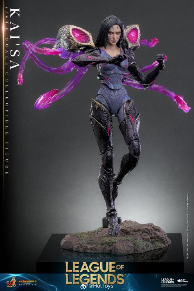 In Stoc Hot Toys VGM57 League of Legends 1 6 Figure Kai Sa