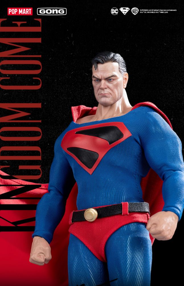 In Stock POPMART X GONG 1/12 SUPERMAN
