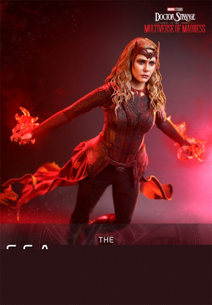 In Stock Hot Toys MMS652 The Multiverse of Madness 1/6 The Scarlet Witch Figure