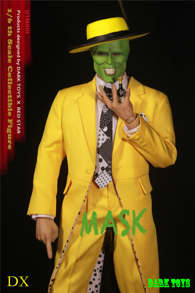 Instock DARK TOYS 1/6 Scale THE MASK Jim Carrey DTM001 DX Ver. Action Figure