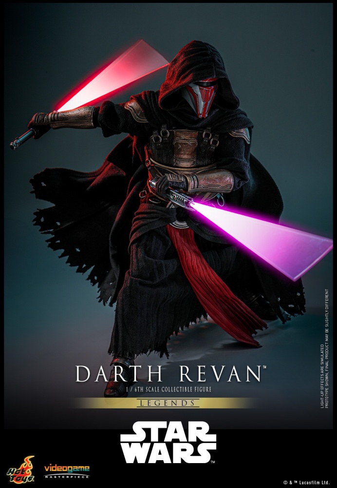 In Stock Hot Toys 1/6 VGM62 Star Wars Legends Darth Revan 1/6 Scale 12" Figure