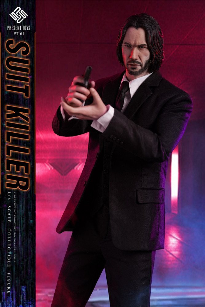 In Stock PRESENT TOYS PT-sp61 1/6 John Wick Collectibles 12" Male Action Figure