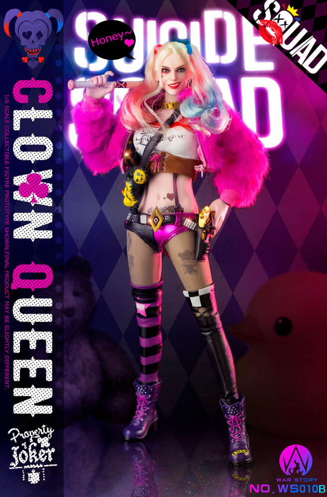In Stock  New WAR STORY WS010B 1/6 Joker Clown Harleen Queen 12" Deluxe Ver