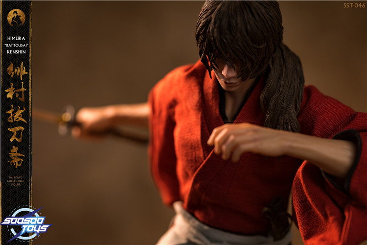 INSTOCK Soosootoys SST046 1/6 Japanese Samurai Satoh Takeru Action Figure Doll