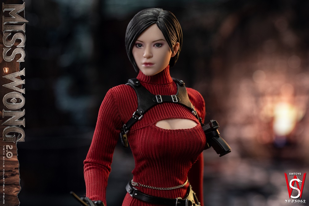 In Stock SWTOYS FS062 1/6 Ada Wong 2.0 Female Action Figure Model