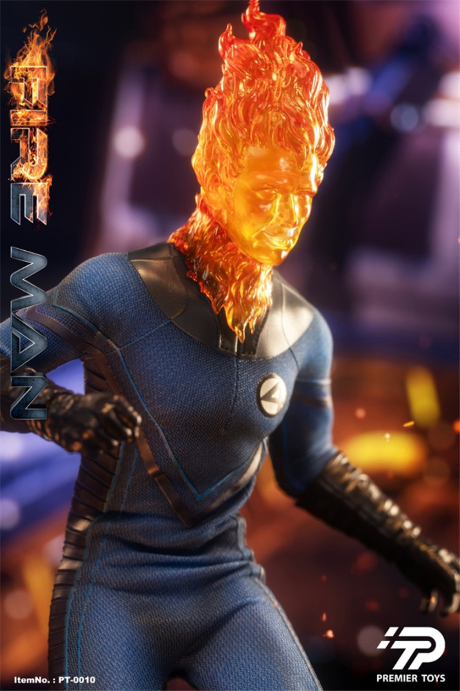IN-STOCK PREMIER TOYS 0 1/6 Man of Fire Collectible Action Figure