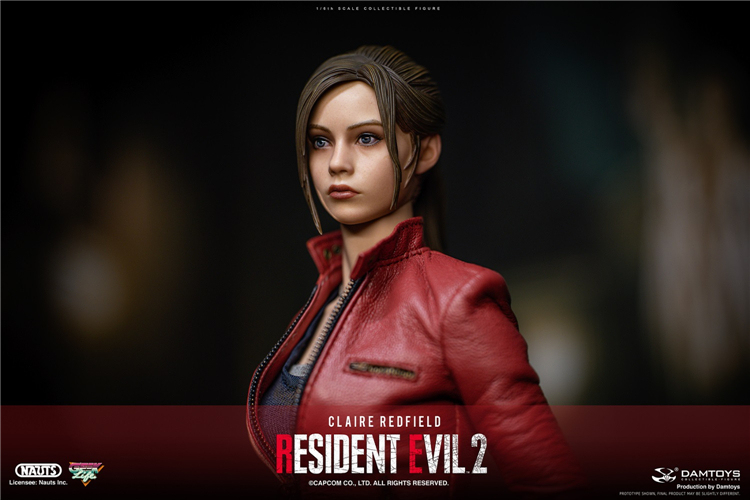 NAUTS x DAMTOYS DMS031 1/6 Resident Evil 2 Claire Redfield In Stock