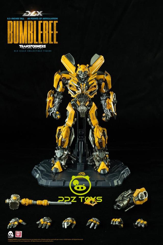 In Stock Threezero  22cm DLX 3Z01640W0  Transformers The Last Knight - Bumblebee Figure