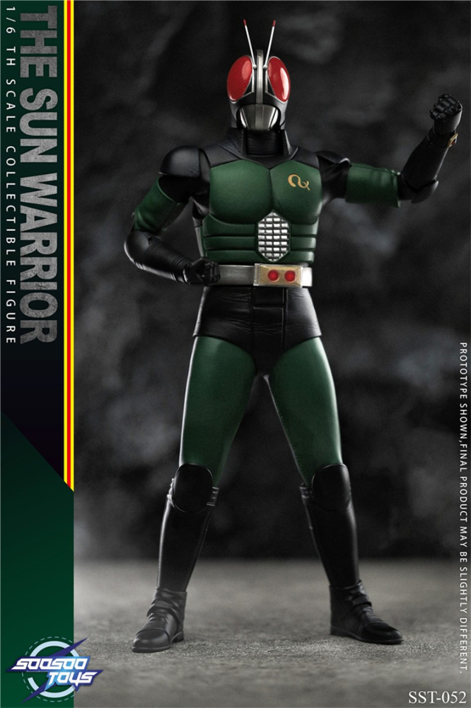 [Pre-order] SOOSOOTOYS SST-052 1/6 Masked Rider Black RX 12" Action Figure Model