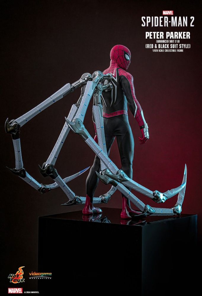 In Stock Hot Toys VGM66 spiderman 2 Spider-Man Peter Parker Advanced Suit 2.0 1/6 Figure