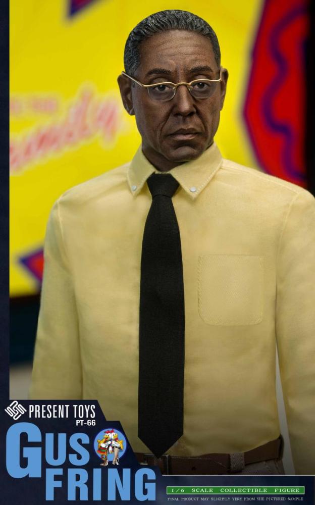In Stock PRESENT TOYS PT-sp66 1/6 Gus Fring Collectible Male Action Figure Model