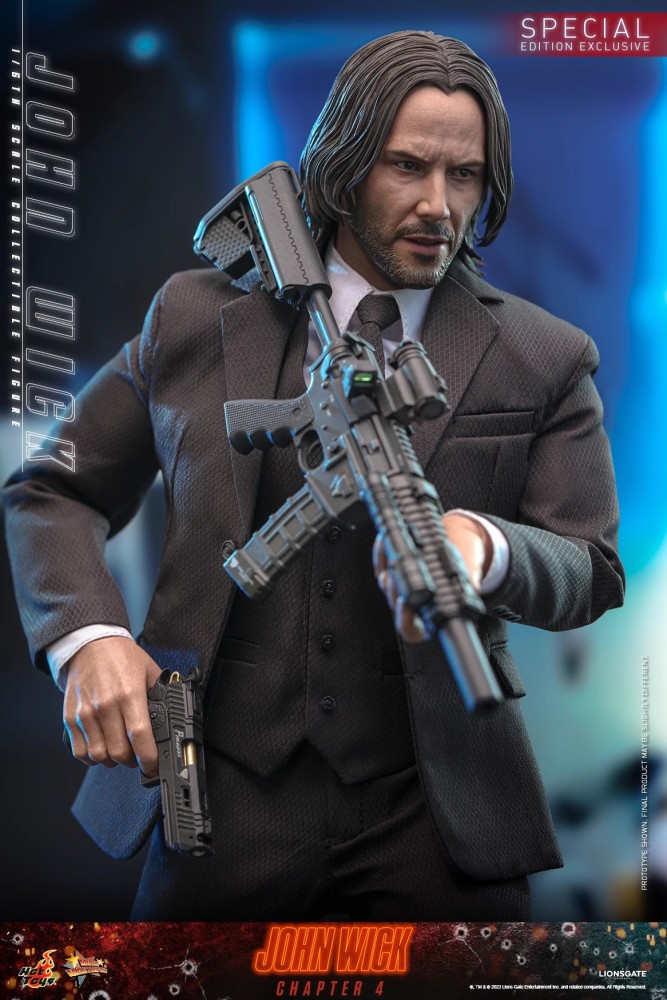 IN STOCK  Hot Toys MMS729B 1/6 John Wick 4 Special Edition Action Figure Model