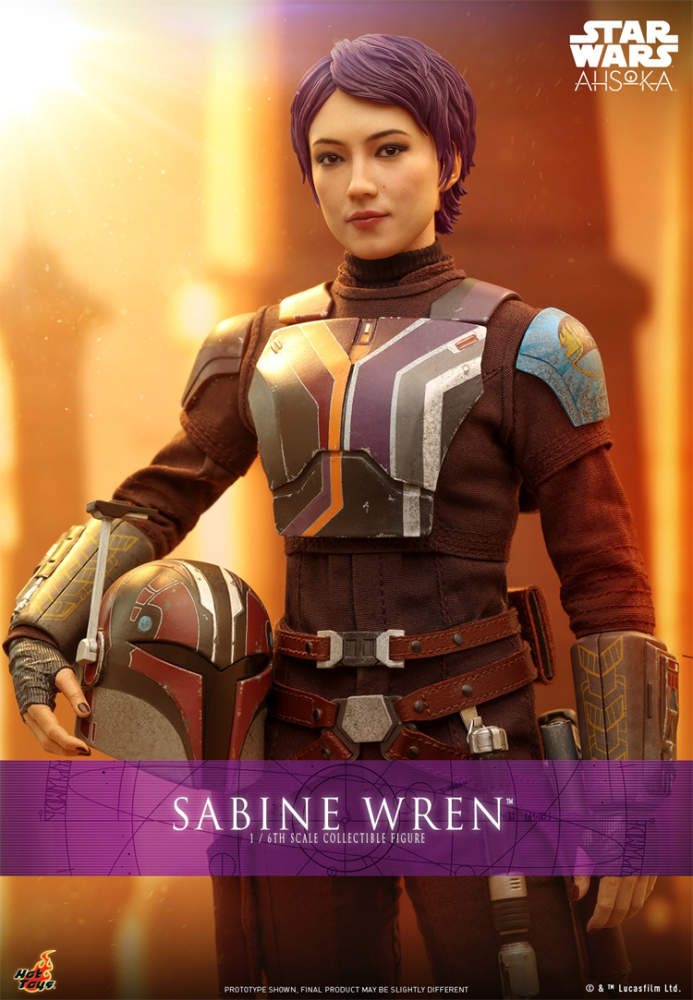 In Stock Hot Toys TMS111 Star Wars Ahsoka Sabine Wren 1/6 Scale Collectible Figure