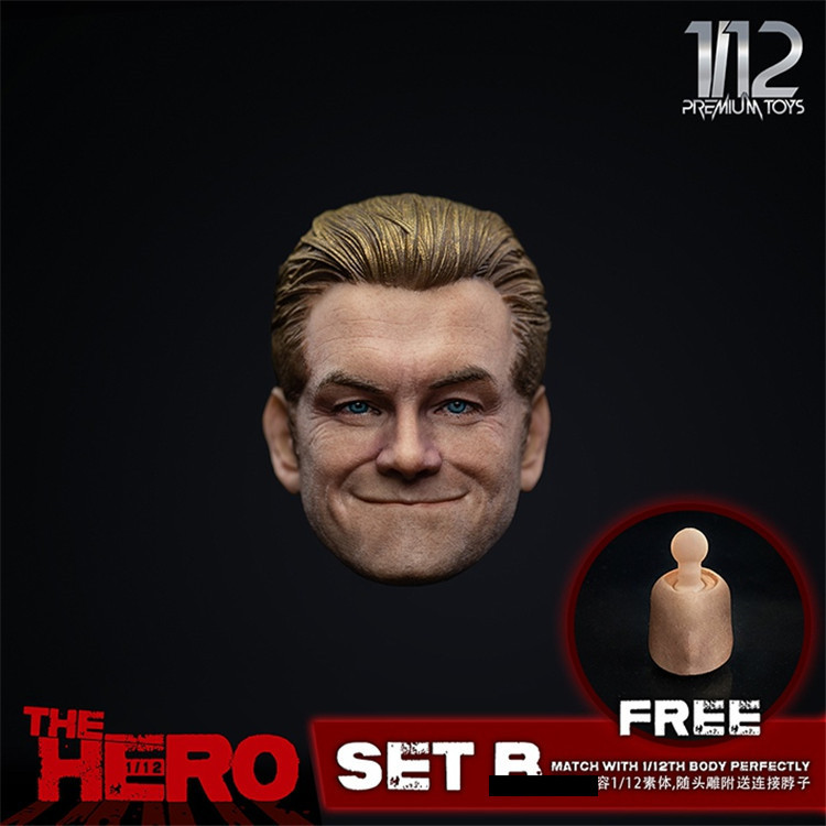 premium toys 1/12 The Hero European and American expression head eagle PM9018ABCDE