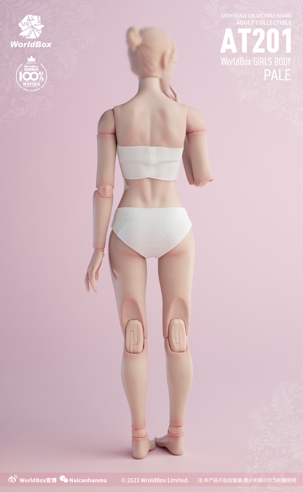 Worldbox AT201 AT202 1/6 Scale Collectible Figure Flexible European Girls Types Joint Body 12'' Action Figure Model Toys