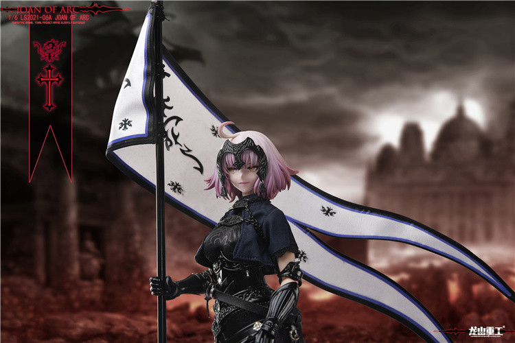 In Stock  LONGSHANZHONGGONG SL2021-06A Joan of arc with Metal Armor 1/6 Action Figure