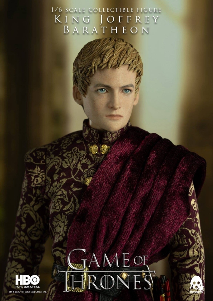 Threezero 3Z0070 1/6 Game of Thrones King Joffrey Baratheon Deluxe Ver Figure In Stock