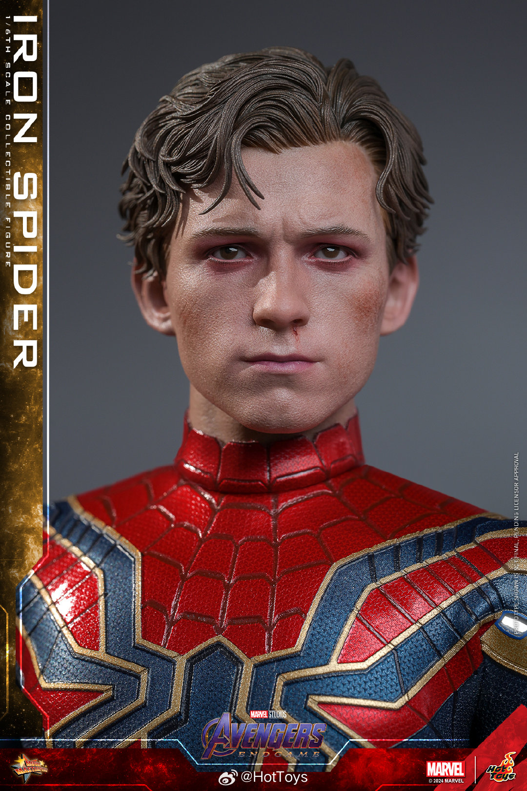 FIRST BATCH - HOT TOYS 1/6 MMS762AE IRON SPIDER ARTISAN