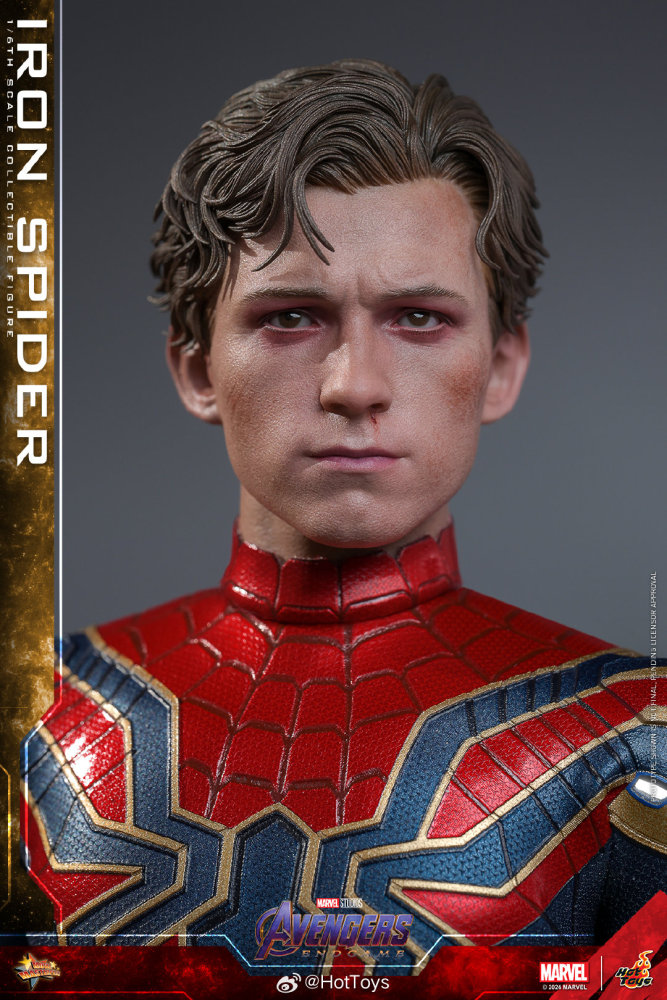 FIRST BATCH - HOT TOYS 1/6 MMS762AE IRON SPIDER ARTISAN