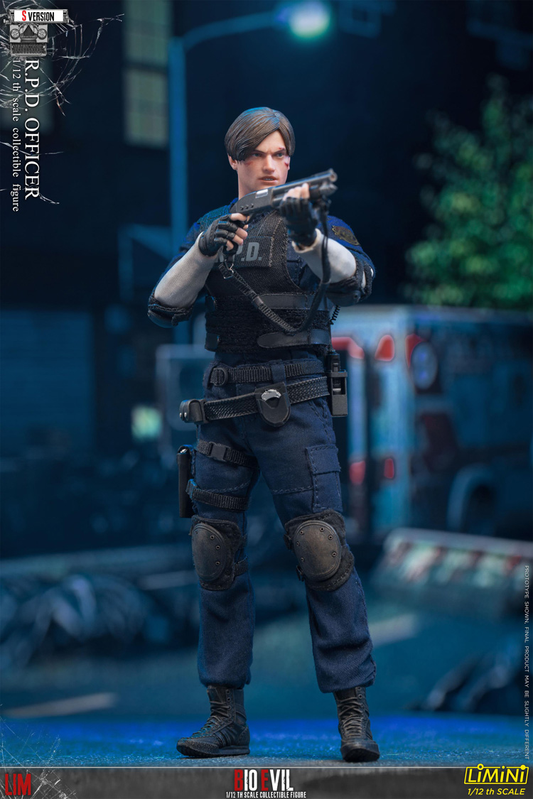 In Stock LimToys Leon Scott Kennedy Resident Evil RPD 1/12 Action